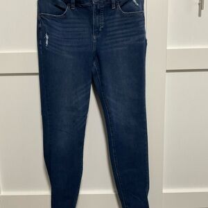 LC Lauren Conrad Dark Blue Skinny Jeans